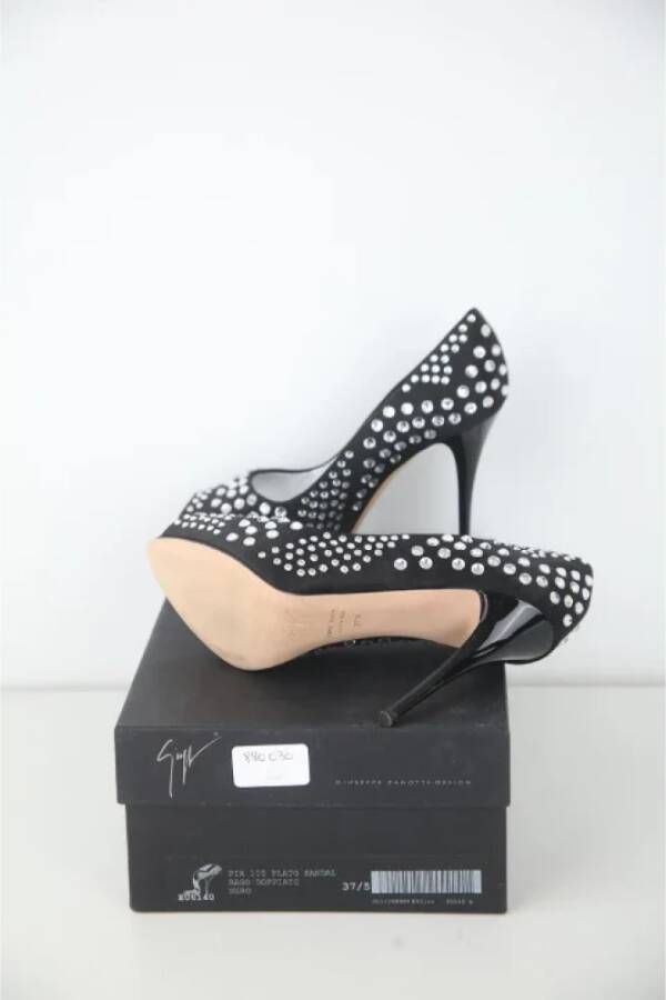 Giuseppe Zanotti Pre-owned Canvas heels Black Dames