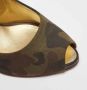 Giuseppe Zanotti Pre-owned Canvas heels Green Dames - Thumbnail 6