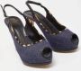 Giuseppe Zanotti Pre-owned Denim heels Blue Dames - Thumbnail 4