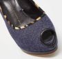 Giuseppe Zanotti Pre-owned Denim heels Blue Dames - Thumbnail 7