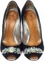 Giuseppe Zanotti Pre-owned Fabric heels Blue Dames - Thumbnail 2