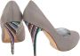 Giuseppe Zanotti Pre-owned Fabric heels Gray Dames - Thumbnail 4