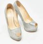 Giuseppe Zanotti Pre-owned Fabric heels Gray Dames - Thumbnail 4