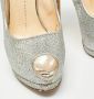 Giuseppe Zanotti Pre-owned Fabric heels Gray Dames - Thumbnail 7