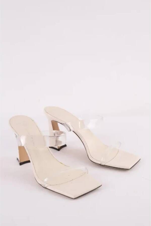 Giuseppe Zanotti Pre-owned Fabric sandals Beige Dames