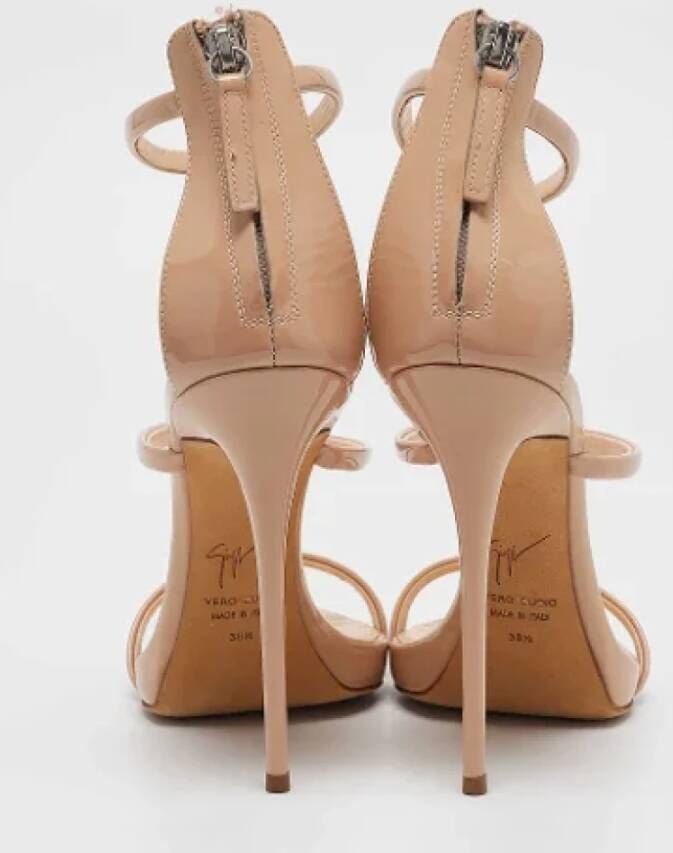 Giuseppe Zanotti Pre-owned Fabric sandals Beige Dames