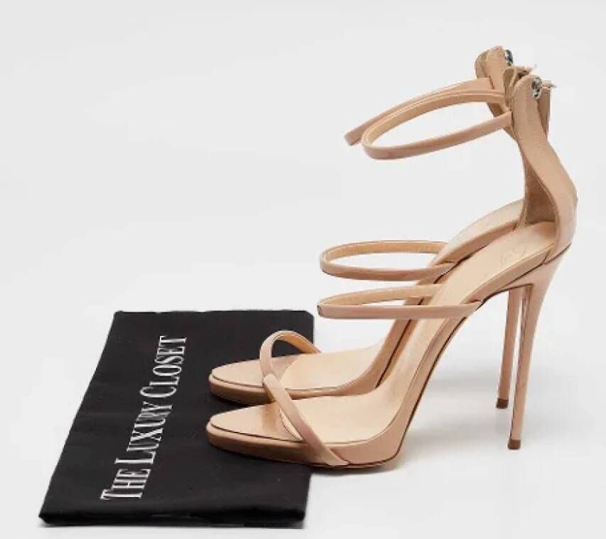 Giuseppe Zanotti Pre-owned Fabric sandals Beige Dames