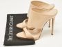 Giuseppe Zanotti Pre-owned Fabric sandals Beige Dames - Thumbnail 7