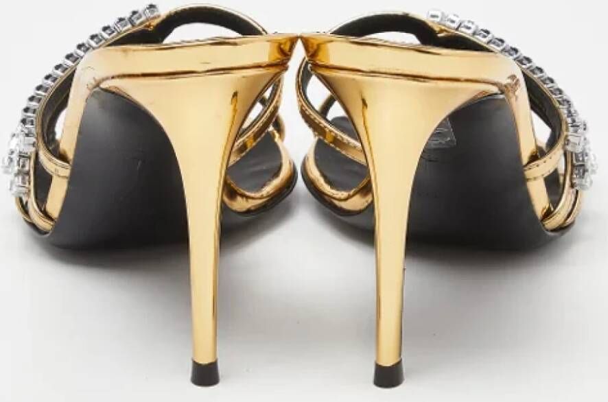 Giuseppe Zanotti Pre-owned Fabric sandals Black Dames