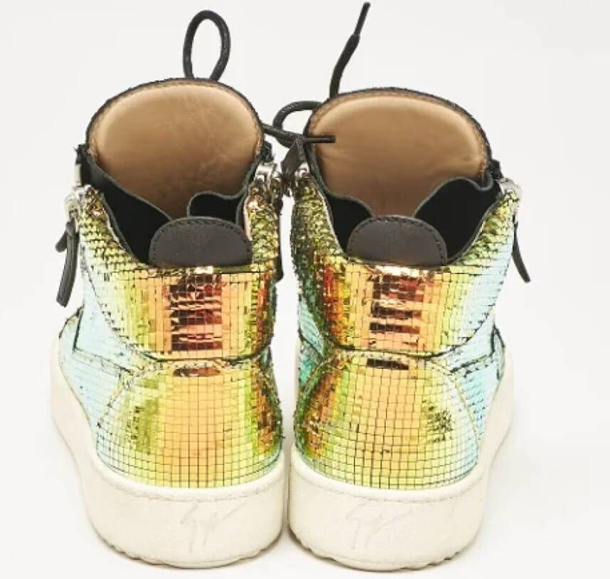 Giuseppe Zanotti Pre-owned Fabric sneakers Multicolor Heren