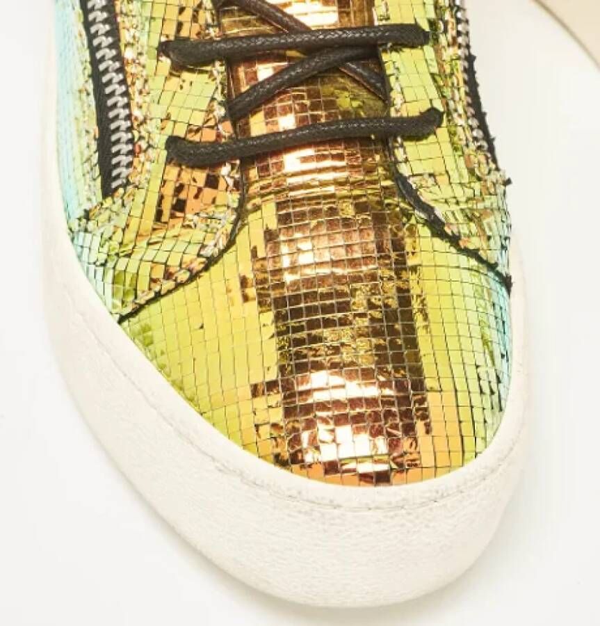 Giuseppe Zanotti Pre-owned Fabric sneakers Multicolor Heren