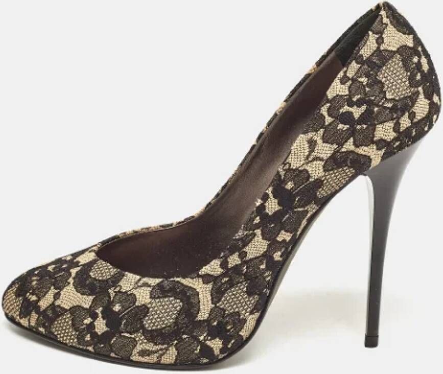 Giuseppe Zanotti Pre-owned Lace heels Black Dames