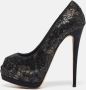 Giuseppe Zanotti Pre-owned Lace heels Black Dames - Thumbnail 2