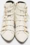 Giuseppe Zanotti Pre-owned Leather boots Beige Dames - Thumbnail 3