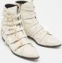 Giuseppe Zanotti Pre-owned Leather boots Beige Dames - Thumbnail 4