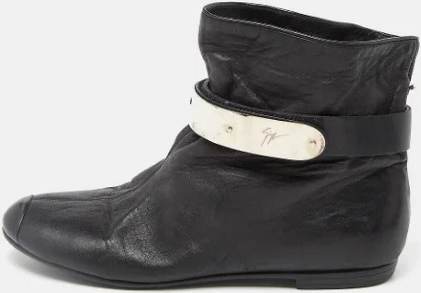 Giuseppe Zanotti Pre-owned Leather boots Black Dames