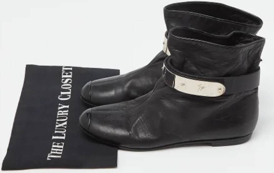 Giuseppe Zanotti Pre-owned Leather boots Black Dames