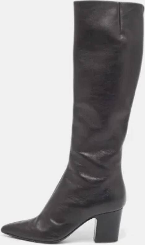 Giuseppe Zanotti Pre-owned Leather boots Black Dames