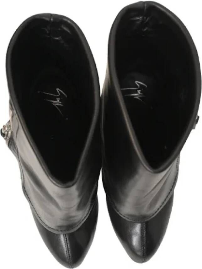 Giuseppe Zanotti Pre-owned Leather boots Black Dames