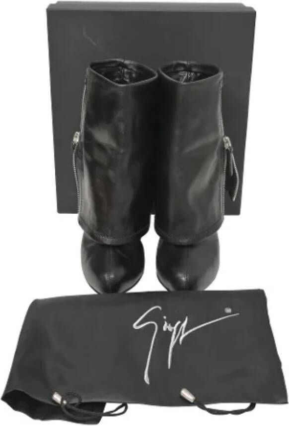 Giuseppe Zanotti Pre-owned Leather boots Black Dames