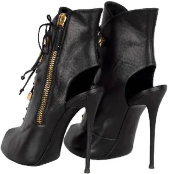 Giuseppe Zanotti Pre-owned Leather boots Black Dames