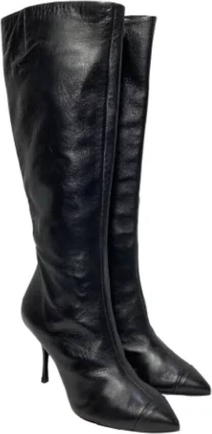 Giuseppe Zanotti Pre-owned Leather boots Black Dames