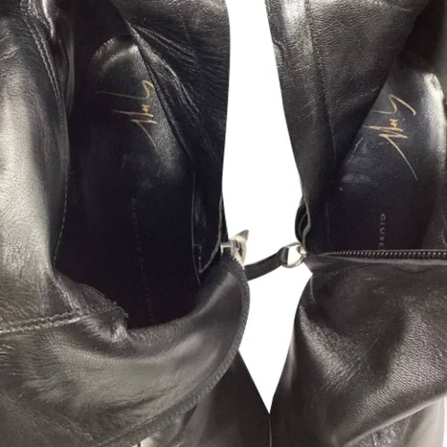 Giuseppe Zanotti Pre-owned Leather boots Black Dames