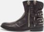 Giuseppe Zanotti Pre-owned Leather boots Black Heren - Thumbnail 2