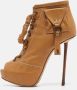 Giuseppe Zanotti Pre-owned Leather boots Brown Dames - Thumbnail 2