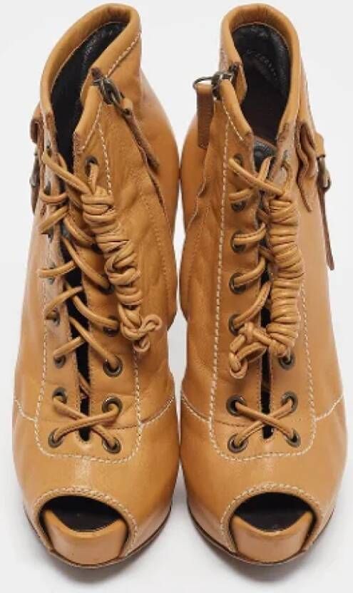 Giuseppe Zanotti Pre-owned Leather boots Brown Dames