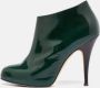 Giuseppe Zanotti Pre-owned Leather boots Green Dames - Thumbnail 2