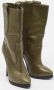 Giuseppe Zanotti Pre-owned Leather boots Green Dames - Thumbnail 4