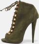 Giuseppe Zanotti Pre-owned Leather boots Green Dames - Thumbnail 2