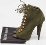 Giuseppe Zanotti Pre-owned Leather boots Green Dames - Thumbnail 9