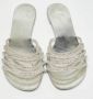 Giuseppe Zanotti Pre-owned Leather flats Gray Dames - Thumbnail 3