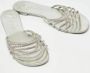 Giuseppe Zanotti Pre-owned Leather flats Gray Dames - Thumbnail 4