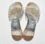 Giuseppe Zanotti Pre-owned Leather flats Gray Dames - Thumbnail 6