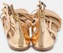 Giuseppe Zanotti Pre-owned Leather flats Yellow Dames - Thumbnail 5