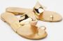 Giuseppe Zanotti Pre-owned Leather flats Yellow Dames - Thumbnail 2