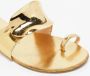 Giuseppe Zanotti Pre-owned Leather flats Yellow Dames - Thumbnail 5