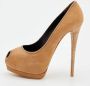 Giuseppe Zanotti Pre-owned Leather heels Beige Dames - Thumbnail 2