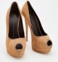 Giuseppe Zanotti Pre-owned Leather heels Beige Dames - Thumbnail 4