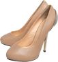 Giuseppe Zanotti Pre-owned Leather heels Beige Dames - Thumbnail 3