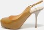 Giuseppe Zanotti Pre-owned Leather heels Beige Dames - Thumbnail 2