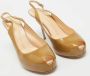 Giuseppe Zanotti Pre-owned Leather heels Beige Dames - Thumbnail 4