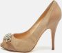 Giuseppe Zanotti Pre-owned Leather heels Beige Dames - Thumbnail 2