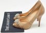 Giuseppe Zanotti Pre-owned Leather heels Beige Dames - Thumbnail 9