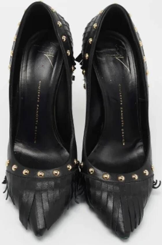 Giuseppe Zanotti Pre-owned Leather heels Black Dames