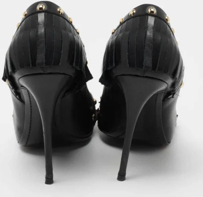 Giuseppe Zanotti Pre-owned Leather heels Black Dames