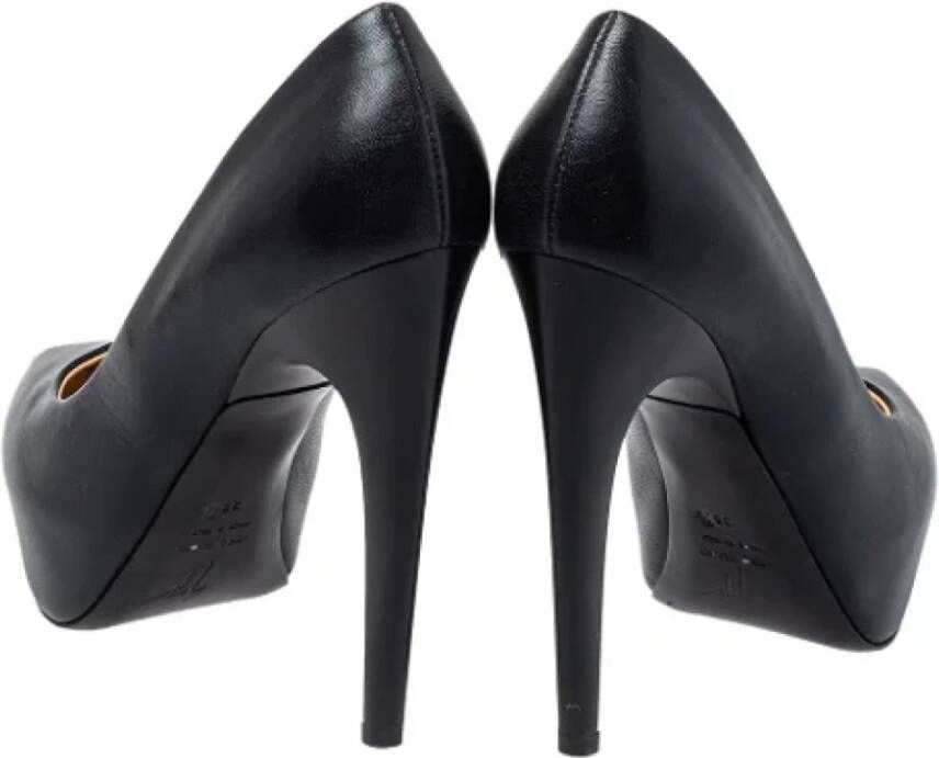 Giuseppe Zanotti Pre-owned Leather heels Black Dames